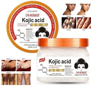 Meilleur prix pour le gommage au sucre Kojic de Dr Meinaiers avec vitamine C et huile essentielle, exfoliant corporel éclaircissant naturel et biologique - Product Image 6