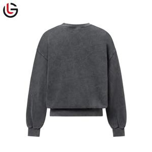 Jersey de algodón de alta calidad para hombre, Sudadera de cuello redondo, cómoda, de alta calidad, hecha a medida para Otoño/Invierno, mezcla de algodón - Product Image 2