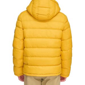 Unisex Waterproof Windproof Winter Puffer Jacket Polyester/Cotton Solid Pattern Formal Style Front Logo Zipper Closure Loose Fit - Product Image 2