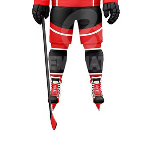 Conjuntos de Uniformes de Hockey sobre Hielo Personalizables, 100% Poliéster, Transpirables, de Secado Rápido, Antibacterianos, Diseña tu Propia Equipación - Product Image 3