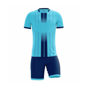 เสื้อฟุตบอล,เสื้อฟุตบอลเครื่องแบบโพลีเอสเตอร์100% โพลีเอสเตอร์พิมพ์ลายโลโก้แบบระเหิด - Product Image 2