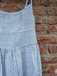 Bloque de mano Impreso Vestido de algodón indio Cuello cuadrado Túnicas Estilo casual Vestido largo Maxi Longitud 100% Algodón - Product Image 4