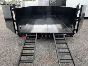 Remolque volquete agrícola usado barato 7X14 remolque volquete de granja de 8 toneladas en venta - Product Image 3