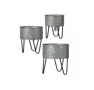 Pot de fleur de jardinière en métal décoratif classique utilisé pour la maison et le jardin Pot de jardinière taille personnalisée fait à la main en vrac - Product Image 5