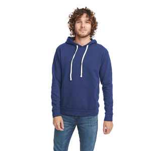 Next Level Royal Blue Sweat à capuche unisexe Santa Cruz 100% coton visage brossé dos polaire à capuche Fit Type Sweat à capuche classique - Product Image 6