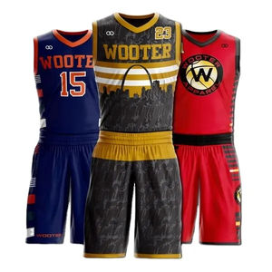 Uniformes de basket-ball personnalisés pour votre propre équipe Maillots de basket-ball imprimés par sublimation à séchage rapide Maillots de basket-ball pour jeunes pour hommes - Product Image 2