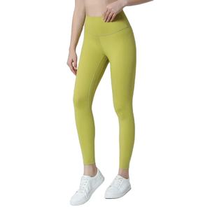 Pantalones de Yoga de Cintura Alta de Nailon ODM 2025, Transpirables, para Gimnasio, Entrenamiento, Leggings Ajustados con Efecto Push-Up, Talla Única, Talla XL, con Bolsillos - Product Image 4
