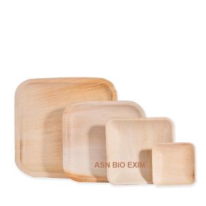 จานข้าวไม้ไผ่แบบใช้แล้วทิ้งเป็นมิตรต่อสิ่งแวดล้อมใช้ในงานปาร์ตี้ที่หนัก - Product Image 1