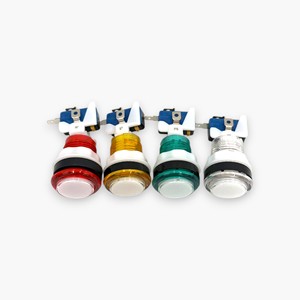 ชุดปุ่มกดอาร์เคดทรงกลม 4 สี พร้อมไฟ LED และไมโครสวิตช์ - Product Image 4