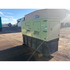 Groupe électrogène diesel triphasé 80 kW 120/240 V, groupe électrogène de secours commercial fermé - Product Image 2