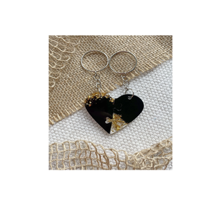 Llavero de Resina y Madera de Diseño de Alta Calidad, con Patrón Animal, Ecológico, Ligero, con Dije Transparente - Venta al por Mayor - Product Image 5