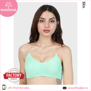 Sujetadores cómodos hechos con material de algodón 100% de uso diario de alta calidad ampliamente vendidos para mujeres y mujeres - Product Image 2