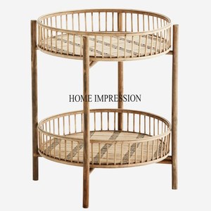 ชั้นวางกระเป๋าโลหะเคลือบสีเขียว5ชั้นสำหรับกระเป๋าเดินทางขนาดครอบครัวขนาดใหญ่จากอินเดีย - Product Image 4