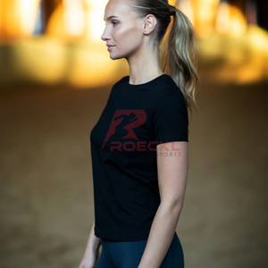 Elegante camisa de montar a caballo transpirable humedad 2025 mujeres que absorbe la tela de secado rápido ligero diseño elástico Atlético - Product Image 2