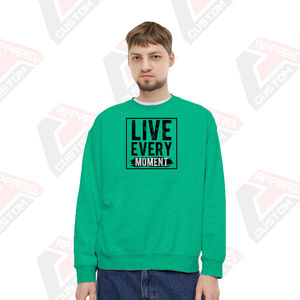 Sweat-shirt d'hiver ultra doux et personnalisable pour hommes avec tissu respirant et imperméable en polyester/coton polaire 380g - Product Image 1