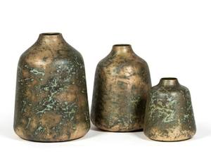 Florero artístico de metal de hierro de primera calidad con impresionantes detalles hechos a mano para la decoración tradicional moderna y rústica del hogar - Product Image 2