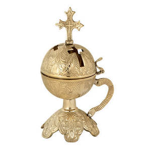 Utilitaires religieux Fournitures d'église Brûleur d'encens et encensoir de luxe Décoratif de mariage Bonnes odeurs Diffuseur et encensoir - Product Image 2