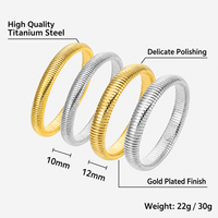 Bracelet élastique tendance en acier inoxydable pour hommes, accessoire de mode durable pour les marchés des marques de mode (vente en gros)