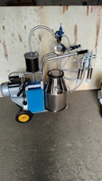 Machine à traire de vache à piston/machine à traire électrique Offre Spéciale de chèvre de buffle à un baril HJ-CM011PS