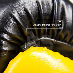 Gants de boxe d'entraînement en cuir de haute qualité, imperméables, protection UV, légers, personnalisables, vente chaude, fabricants pakistanais - Product Image 5