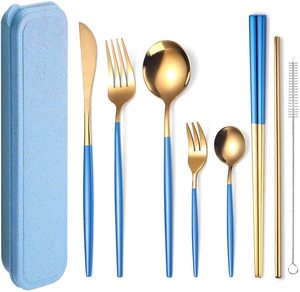 Juego de cubiertos de acero inoxidable vintage personalizado con mango de diseñador para diferentes ocasiones festivas Juego de Cubiertos de utensilios de cocina de 4 - Product Image 5