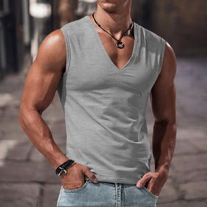 High-Quality Customizable 2025 Men's Fashion Vest for <b>Boys</b> Latest Style Gym <b>Tank</b> <b>Top</b> Made Pakistan - Product Image 3