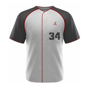 Uniforme de baseball personnalisé avec logo, haute qualité, grande taille, léger, respirant, prix abordable pour unisexe - Product Image 2