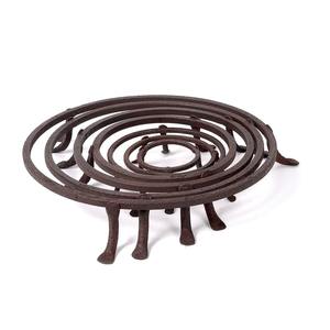 With Dark Brown Color Finished Modern Design <b>Trivet</b> With Nickle Color Tabletop Heat Resistance <b>Pan</b> & Hotpot Protective <b>Trivet</b> - Product Image 5