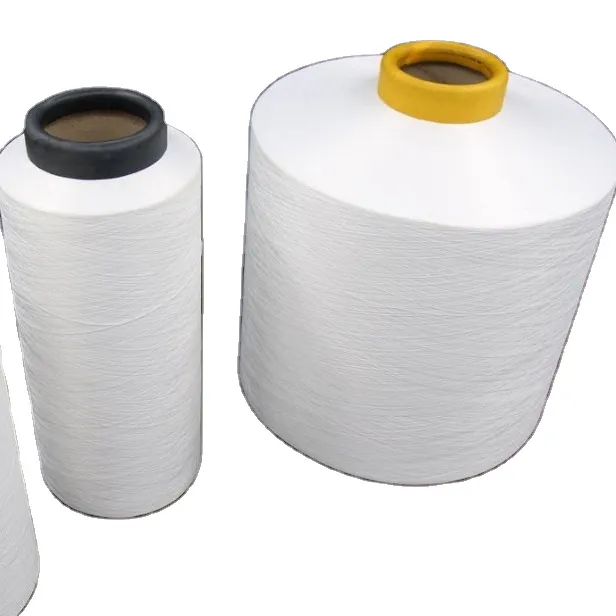 Ne 15s/1 100% fil de polyester filé à l'anneau tissage et tricot de qualité supérieure avec un bon emballage de boîte en carton et un prix bon marché
