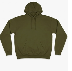 เสื้อฮู้ดดี้สตรีทแวร์ทรงโอเวอร์ไซส์ ไหล่ตก ผ้าหนานุ่ม CVC Fleece ทรงหลวมสบาย สำหรับผู้ชาย มีกระเป๋าแบบจิงโจ้ - Product Image 6