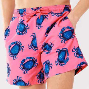 Short d'entraînement de gymnastique décontracté de haute qualité pour hommes, Streetwear écologique de couleur unie imprimé de logo personnalisé - Product Image 5