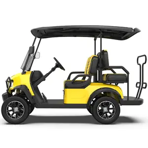 Brand New Street Legal Custom Electric Hunting Buggy Luxury 4 Seater Discount Extreme Lifted Electric Golf Carts