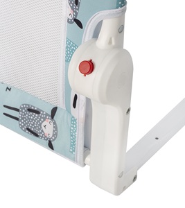 Bé giường đường sắt giường hàng rào có thể gập lại hàng rào trẻ em giường bên chống cán đường ray bảo vệ an toàn trẻ em sản phẩm bội thu Cạnh Giường An toàn OEM - Product Image 5