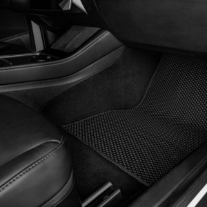 Tesla แผ่นรองสำหรับรถยนต์2แถวลายยานพาหนะวาฟเฟิลทำจากพีวีซีเกรดสูง3แบบหรูหรา - Product Image 2
