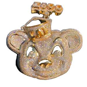 Haute Qualité 925 Sterling Silver Hip Hop Pendentif Personnalisé Glacé Coupe Moissanite Diamant Mignon Style Pendentifs Charmes - Product Image 1