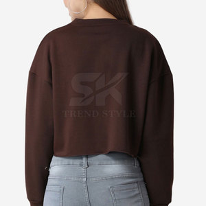 Sudaderas Cortas Lisas Personalizadas para Mujer, Sudaderas Cortas Lisas para Mujer, Ropa, Sudadera Corta para Mujer - Product Image 5