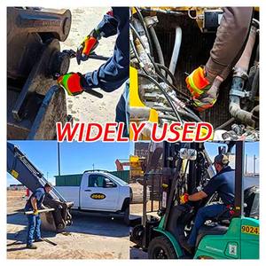 Guantes protectores de trabajo de construcción Guantes de trabajo de seguridad manual Guantes de trabajo de alta visibilidad - Product Image 5