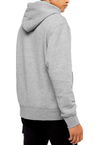 Sudadera de algodón de peso pesado para hombre con logotipo personalizado sudaderas con capucha de gran tamaño con ropa de calle de alta calidad para el invierno - Product Image 5