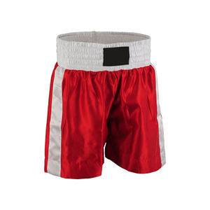 Ropa de boxeo personalizada Unisex, pantalones cortos de entrenamiento con diseño de logotipo personalizado, 100% algodón y poliéster, precio al por mayor, 2022 - Product Image 1