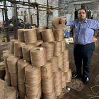 Hilo fuerte de Manila sostenible, ideal para la elaboración de macramé, para tejer, producción de textiles, cuerda de jardinería, trabajo y uso industrial