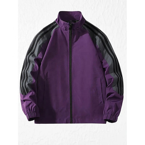 Conjunto Deportivo Informal Unisex 2025 con Cremallera Completa, Transpirable, 100% Algodón, Felpa, Sudadera con Capucha de Manga Larga, Logotipo Personalizado, Dos Piezas, Invierno - Product Image 2