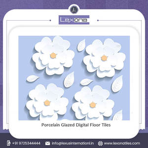 Carreaux de sol numériques émaillés en porcelaine du corps entier 600X600mm de décoration de villa à forte demande du fournisseur supérieur - Product Image 3