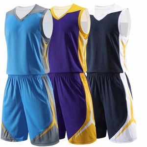 Ropa deportiva de baloncesto transpirable de alta calidad para hombres y mujeres, kits de uniformes universitarios y de equipo, incluye chaleco - Product Image 1