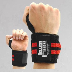 Bracelets de poignet unisexes avec logo personnalisé, en caoutchouc naturel et PVC, résistants à l'usure, antidérapants, ajustables avec fermeture auto-agrippante, protection sportive pour - Product Image 6