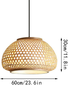 Vente en gros d'abat-jour en rotin personnalisé Vietnam fabricant et fournisseur prix de gros - Product Image 2