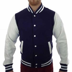 Chaqueta de béisbol personalizada para adultos y jóvenes, chaqueta universitaria polar de lona de alta calidad con logotipo personalizado, la mejor novedad - Product Image 2