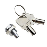 Serrure de porte mécanique rétractable à ressort Kete à verrouillage par pression, pour châssis, boîte lumineuse publicitaire, tiroir