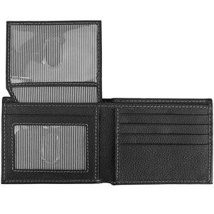 Nouveauté Portefeuilles en cuir véritable unisexe pour hommes, décontractés, à la mode, avec protection RFID, porte-monnaie, avec logo personnalisé, avec OEM - Product Image 4