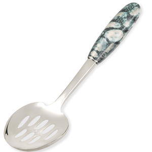 ช้อนสแตนเลสด้ามจับทำจากเรซินหินอ่อนสีครีมเครื่องใช้บนโต๊ะอาหารแบบบุฟเฟ่ต์สุดหรูมาใหม่ขายดี - Product Image 4