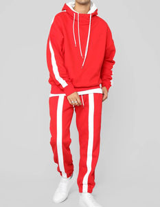 Veste coupe-vent surdimensionnée pour homme de haute qualité avec logo personnalisé, couleur contrastée, ensemble de survêtement en nylon, vêtements sans couture pour homme - Product Image 6